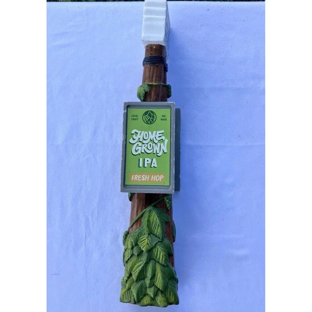 BEER Tap Handle BALE BREAKER Brewing Co 41 Hazy L IPA Homegrown IPA Bar Man Cave